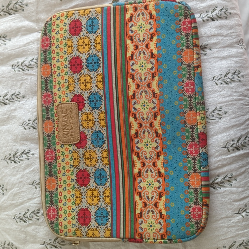 New Colorblocked laptop sleeve